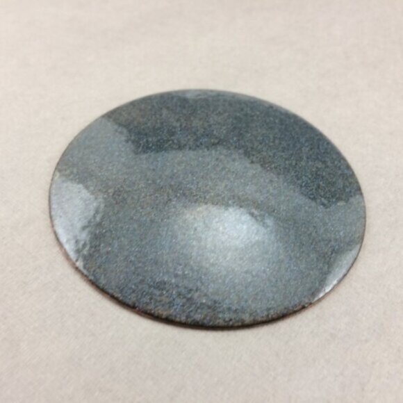 Small Enamel on Copper Sailboat Plate Trinket Dish Artisan Made Nautical Signed - Picture 6 of 16